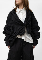 Water Repellent Oversized Ruched Jacket - December Thieves