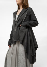 Oversized Layered Transformable Blazer - December Thieves
