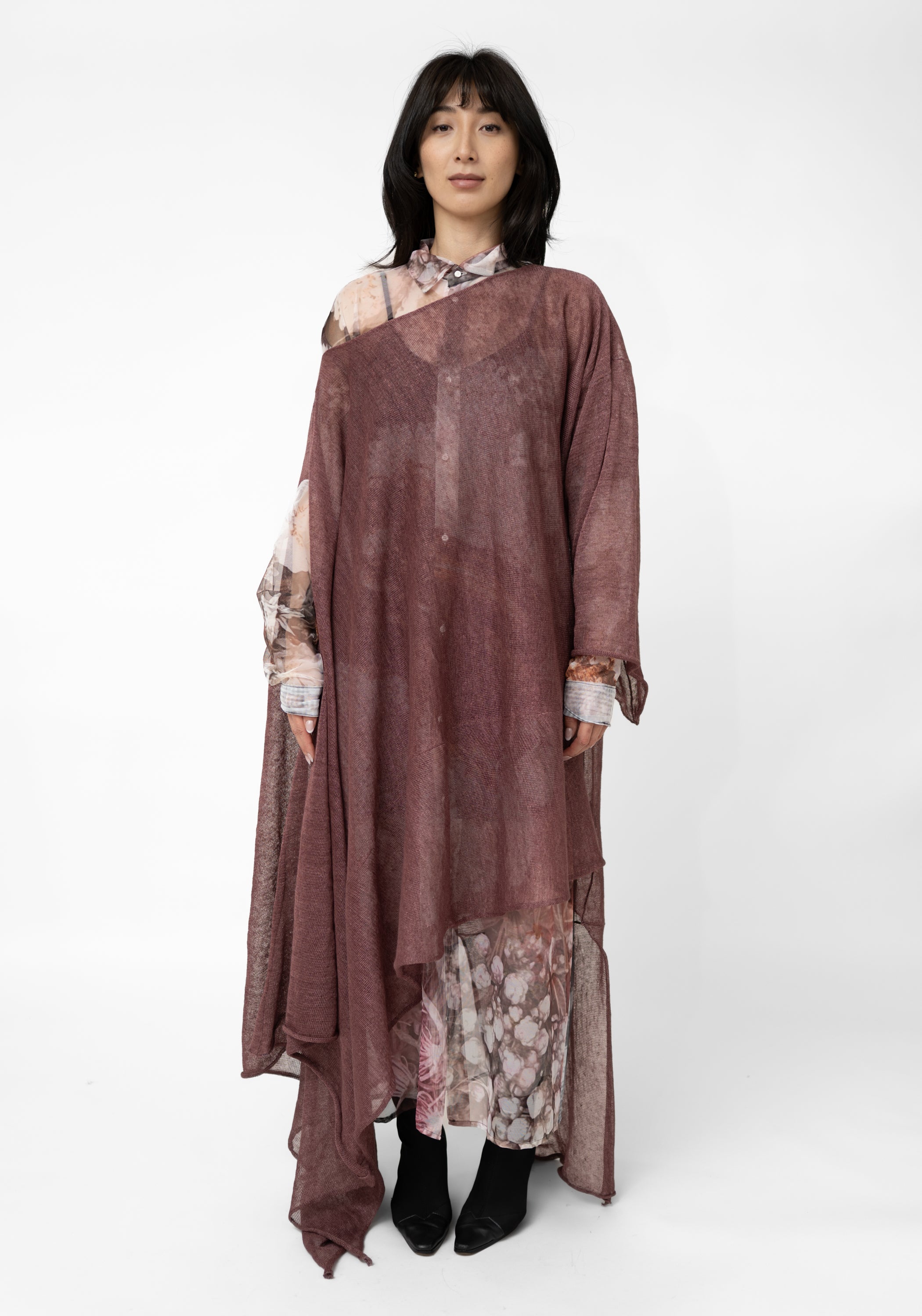 Oversized Transformable Knit Tunic - December Thieves