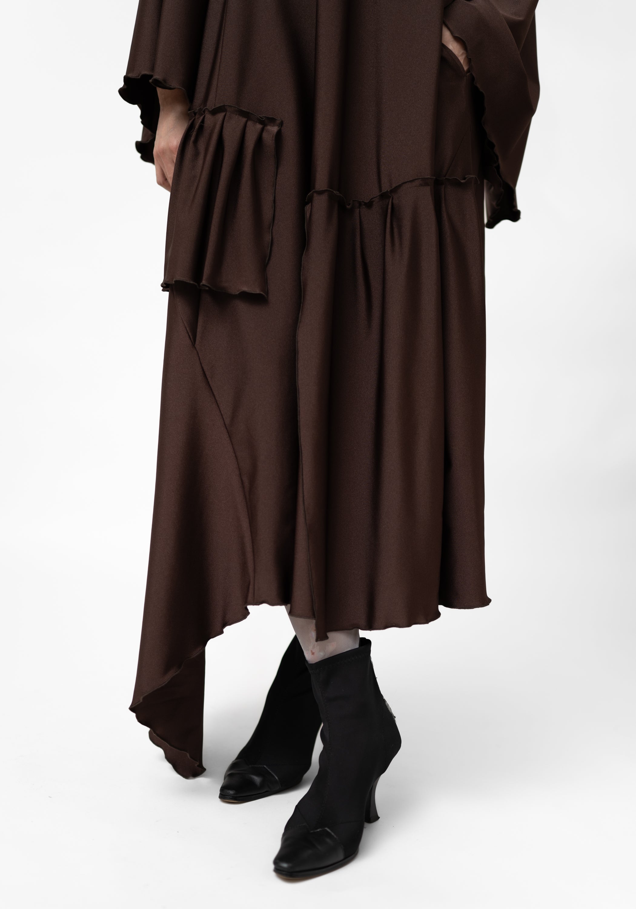 Oversized Asymmetric Jersey Dress - December Thieves