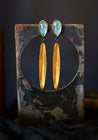 Blue Kyanite Drop Earrings | Austin Titus Jewelry