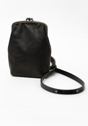 Bigla Black Leather Bag