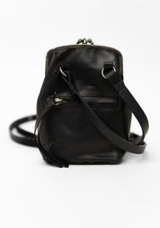 Bigla Black Leather Bag