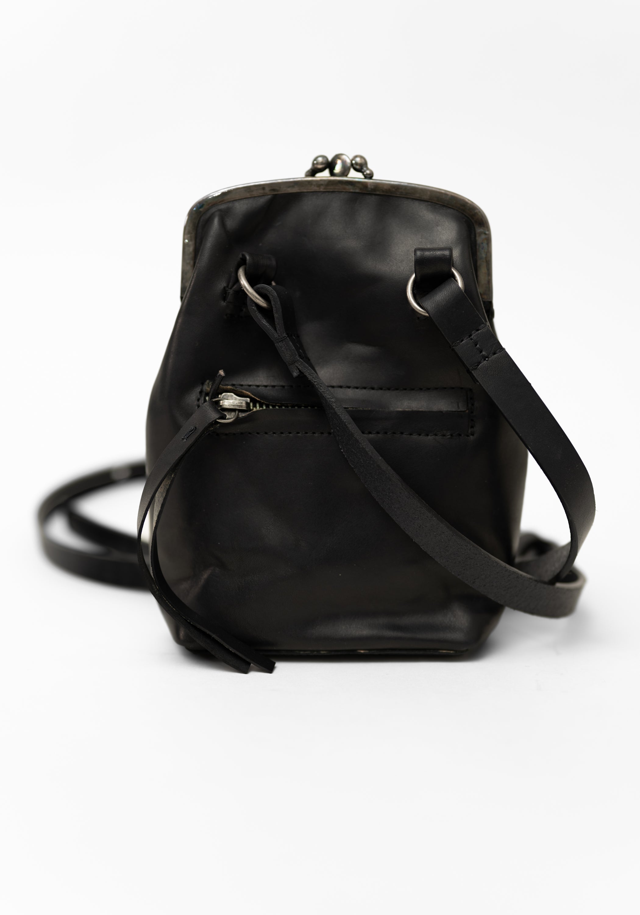 Bigla Black Leather Bag