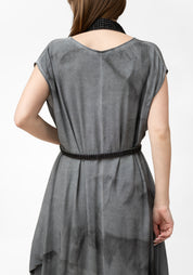 Jet Black V-Neck Harness with Collar Stand - December Thieves
