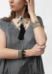 Black Elohim Polygon Cuff - December Thieves