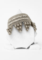 Silver Tone Elohim Polygon Cuff - December Thieves