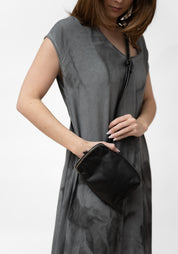 Bigla Black Leather Bag