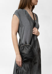 Bigla Black Leather Bag