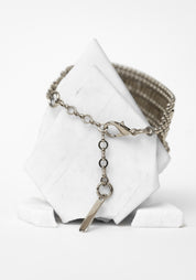 Silver Tone Elohim Polygon Cuff - December Thieves