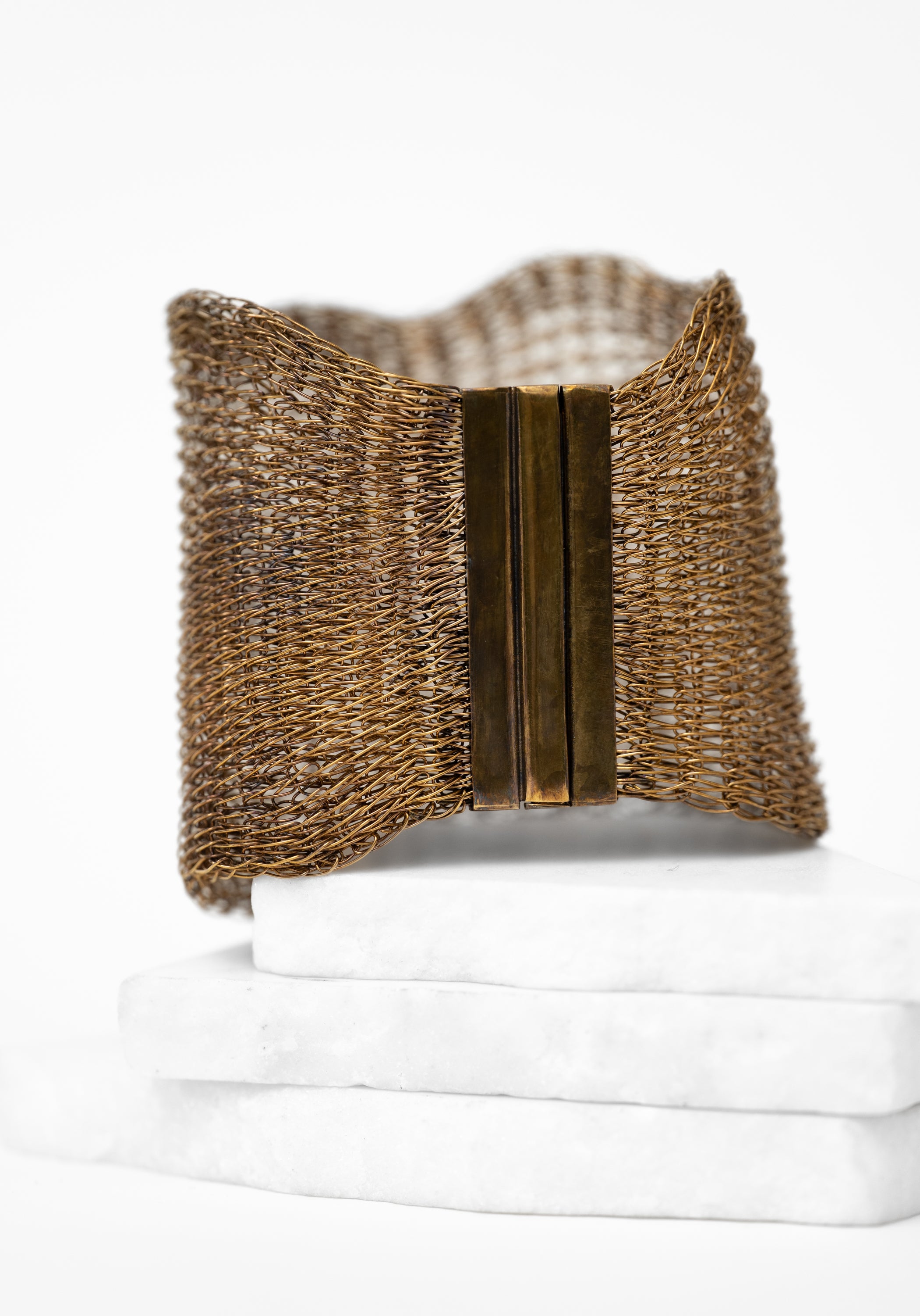 Acrux Gold Plated Crochet Bracelet - December Thieves