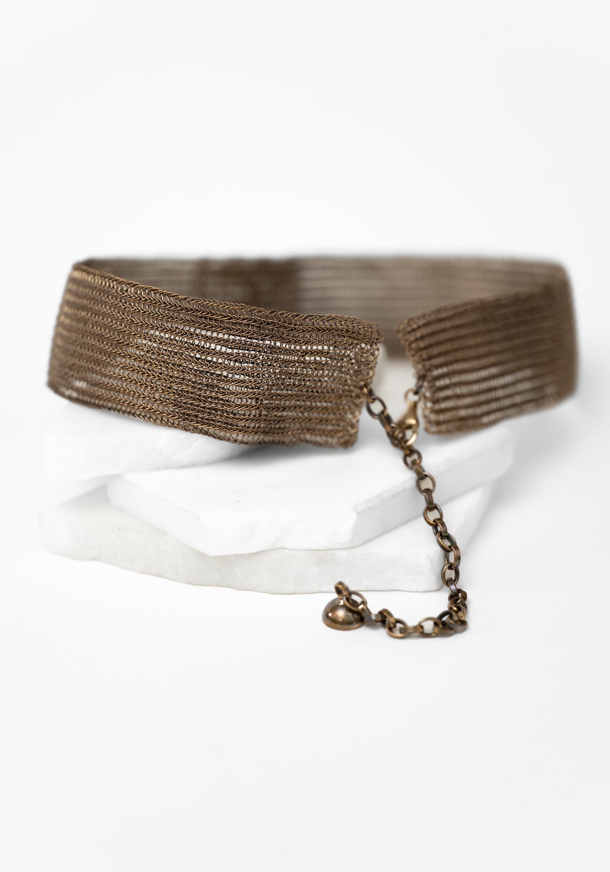 Schedir Sterling Plated Beaded Choker - December Thieves
