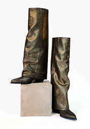 High Gold Denim Rico Boot