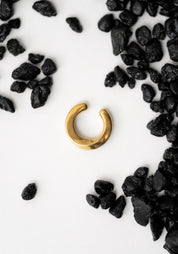 Honorito Twisted Gold Plated Stainless Steel Ear Cuff