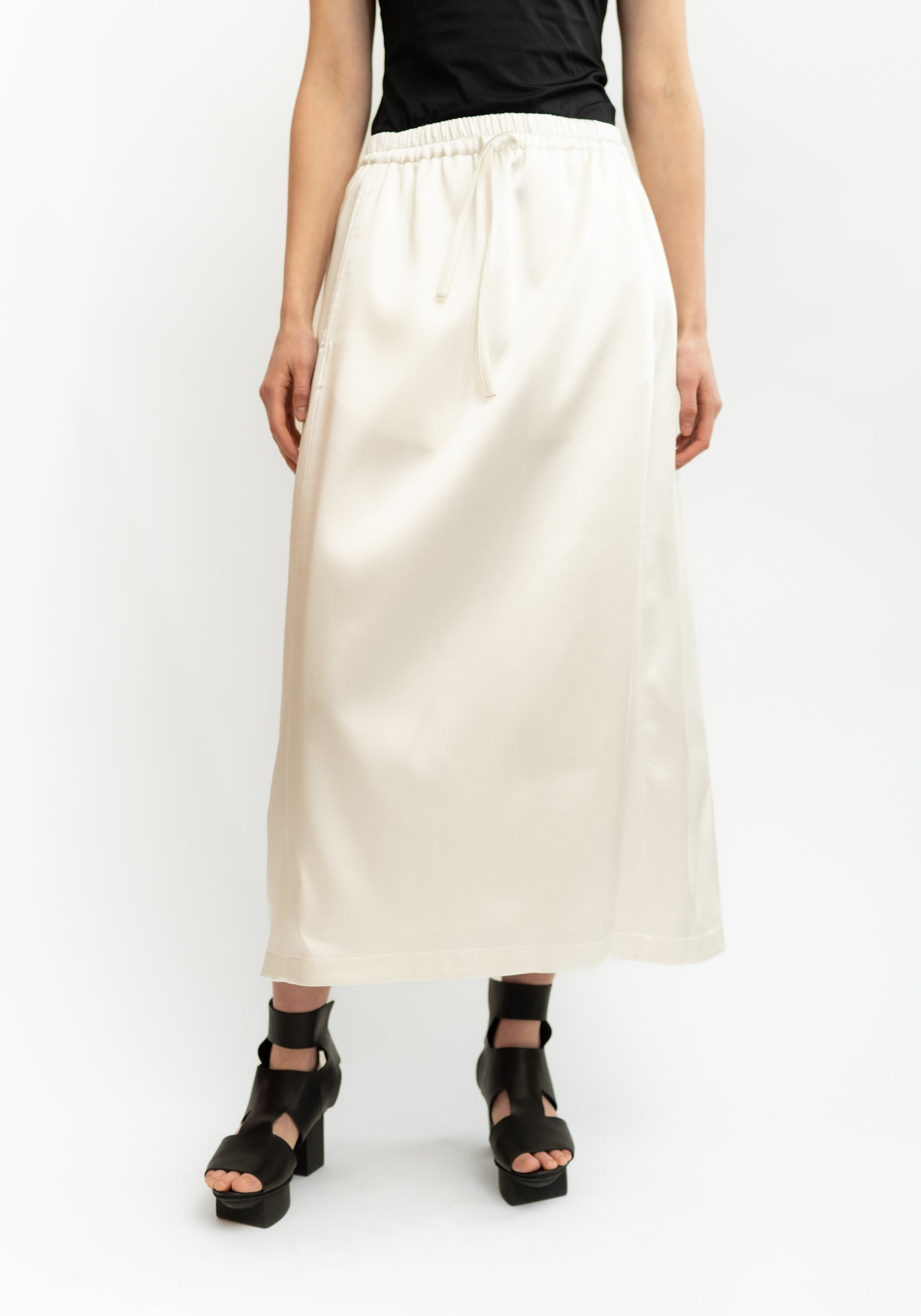 Drawstring Waist Skirt