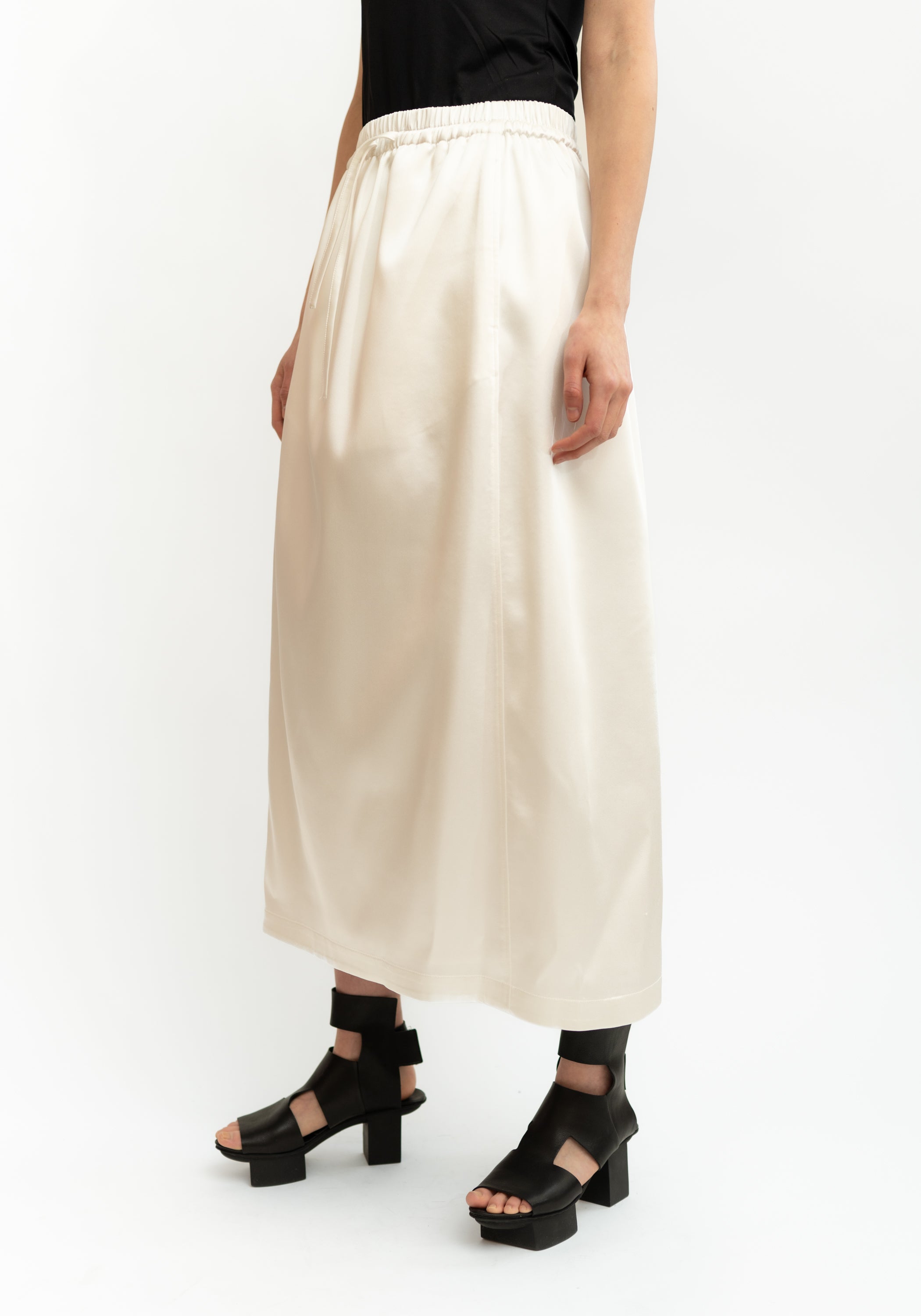 Drawstring Waist Skirt