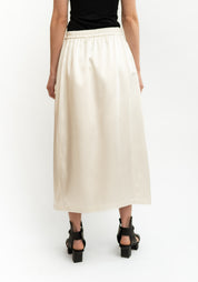 Drawstring Waist Skirt
