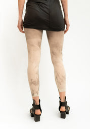 Hand Dyed Silk Blend Leggings