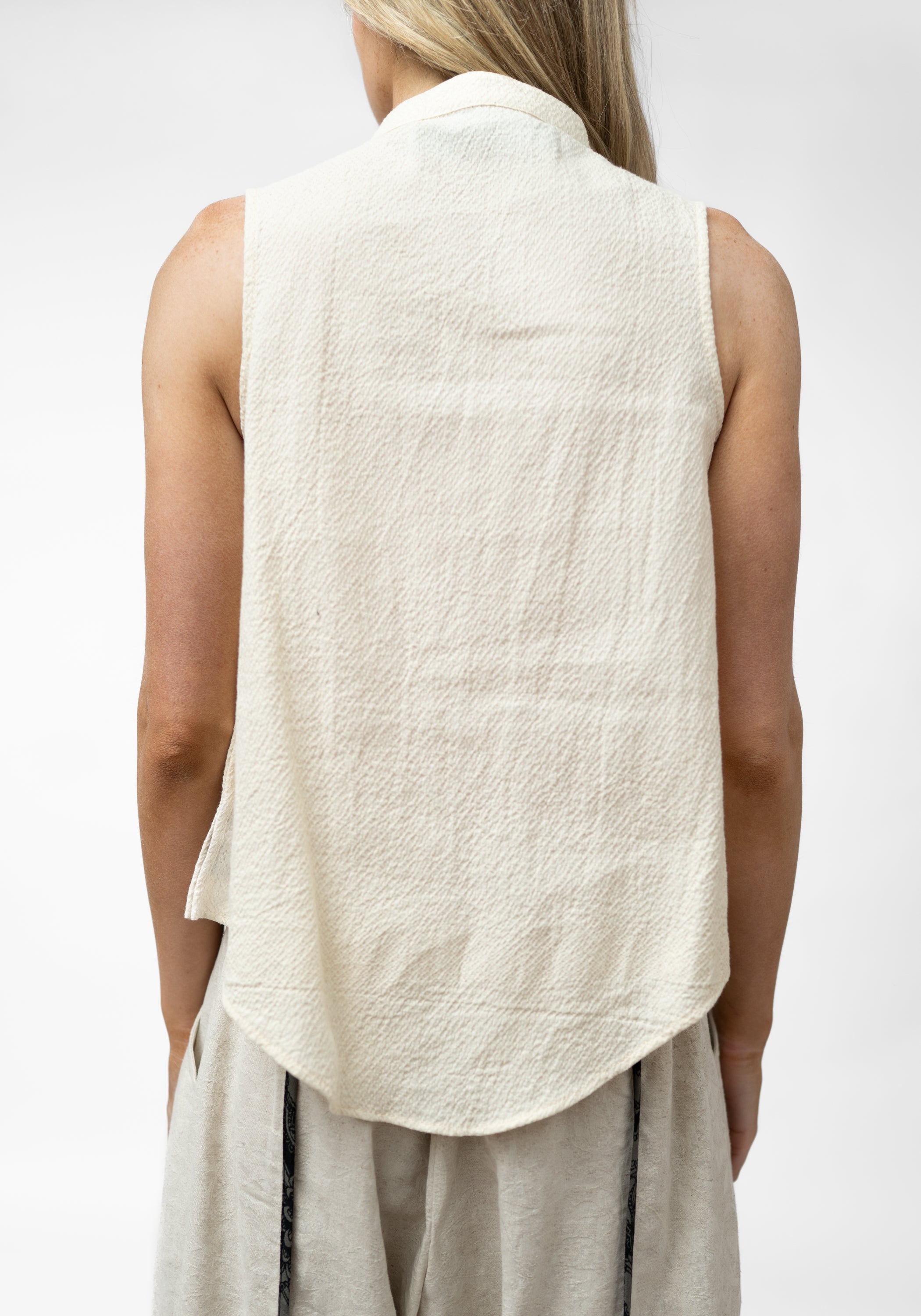 Eunica Strap Detail Sleeveless Blouse - December Thieves