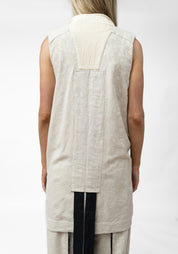 Ogino Oversized Ruche Back Vest - December Thieves