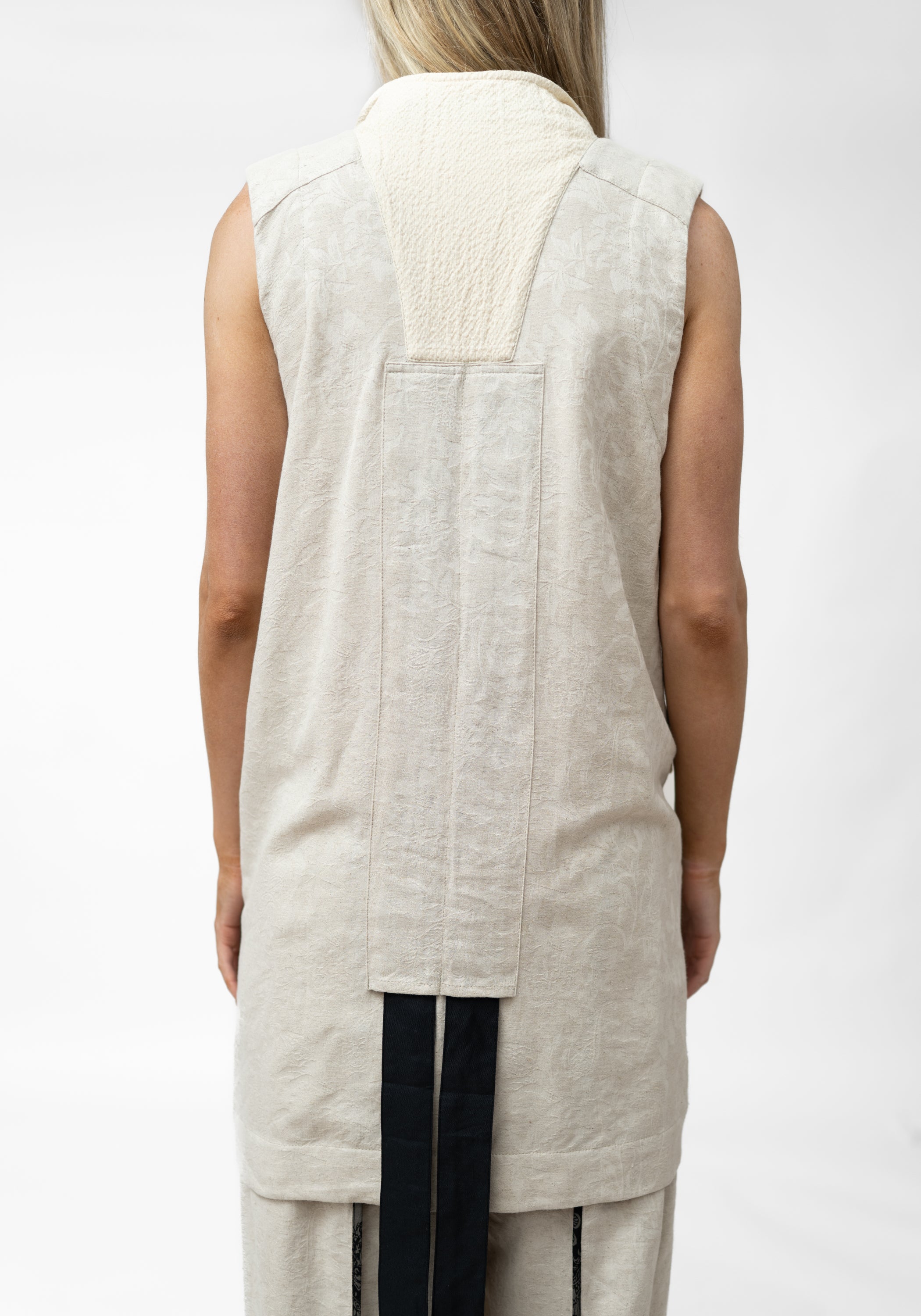 Ogino Oversized Ruche Back Vest - December Thieves