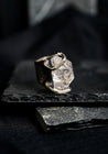Dual Bar Herkimer Diamond Ring | Talia Baker Jewelry