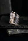 Elongated Herkimer Diamond Ring | Talia Baker Jewelry