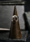 Dark Herkimer Diamond Ring | Talia Baker Jewelry