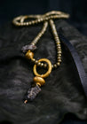 Pyrite Beaded Necklace | Mya Lambrecht