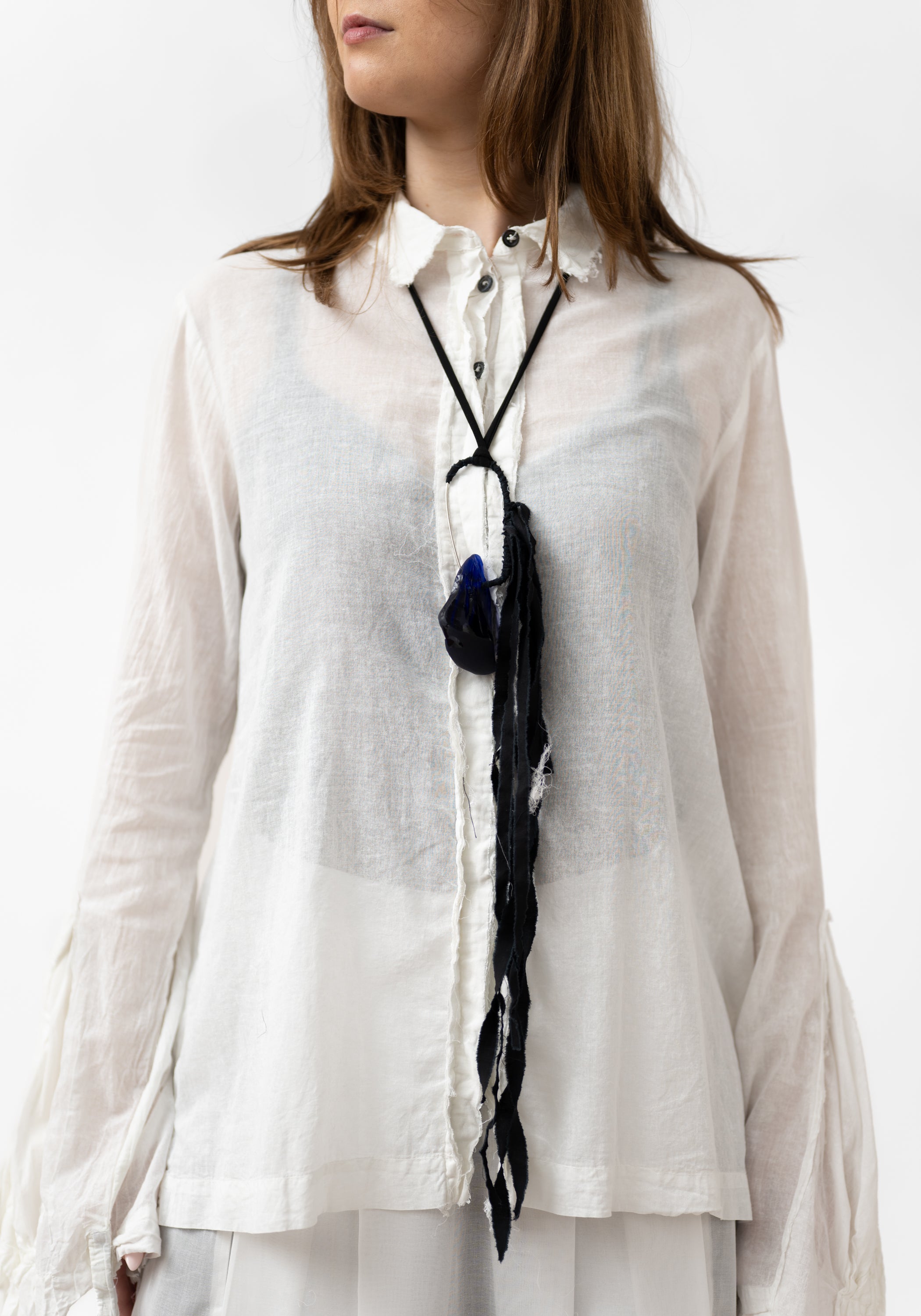 Glass Detail Adjustable Necklace