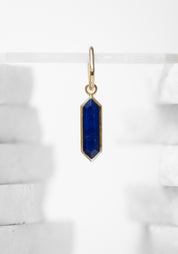 Single 9k Gold Oval Clicker Hoop - December Thieves
