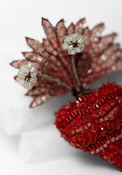 Sacred Bloom Embroidered Pin - December Thieves