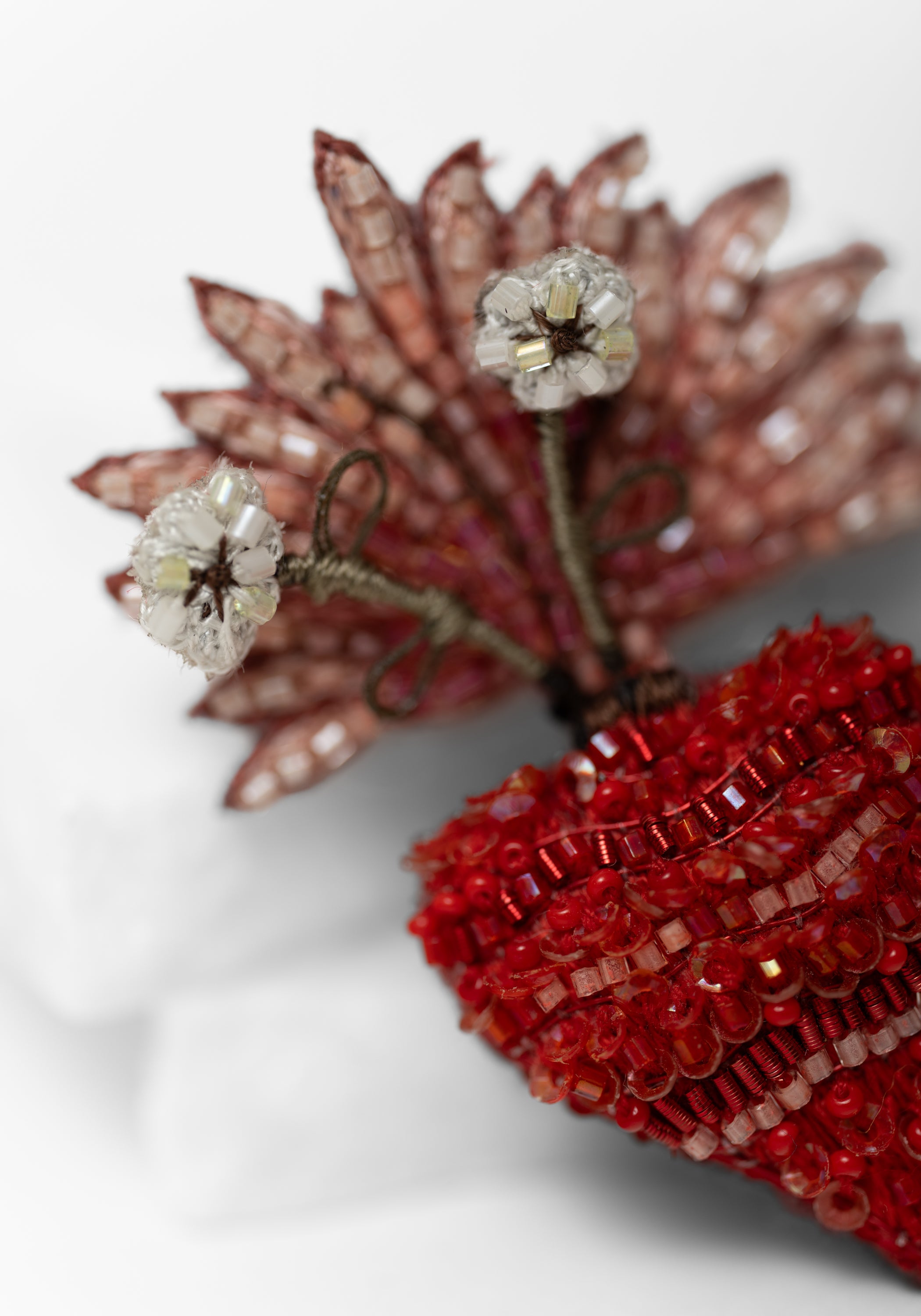 Sacred Bloom Embroidered Pin - December Thieves