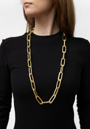 Brass Gamma Ray Necklace