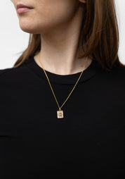 Bronze Scarab Pendant Necklace - December Thieves