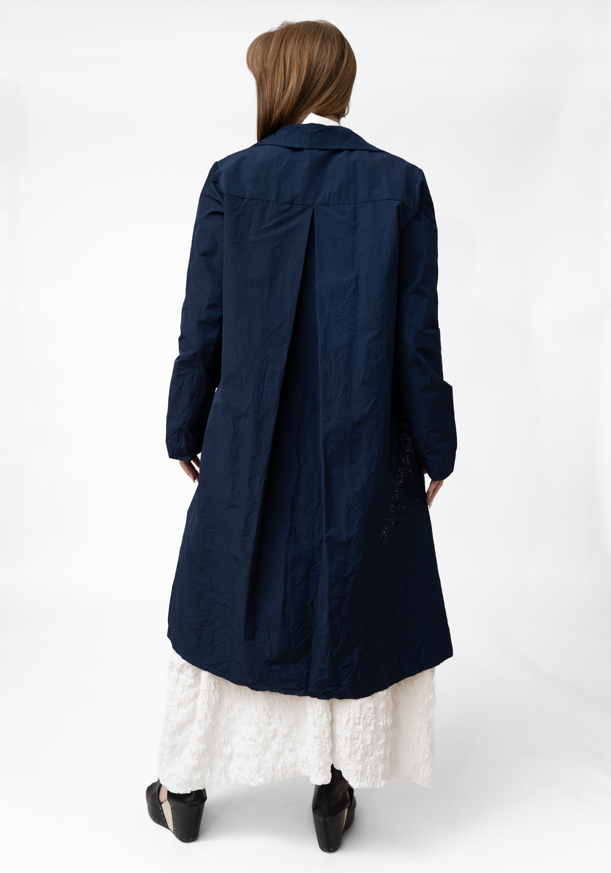 Hand Painted and Textured Duster Jacket