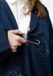 Hand Painted and Textured Duster Jacket