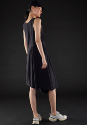 Asymmetric Sleeveless Dress