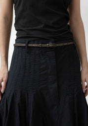 Thin Leather Belt
