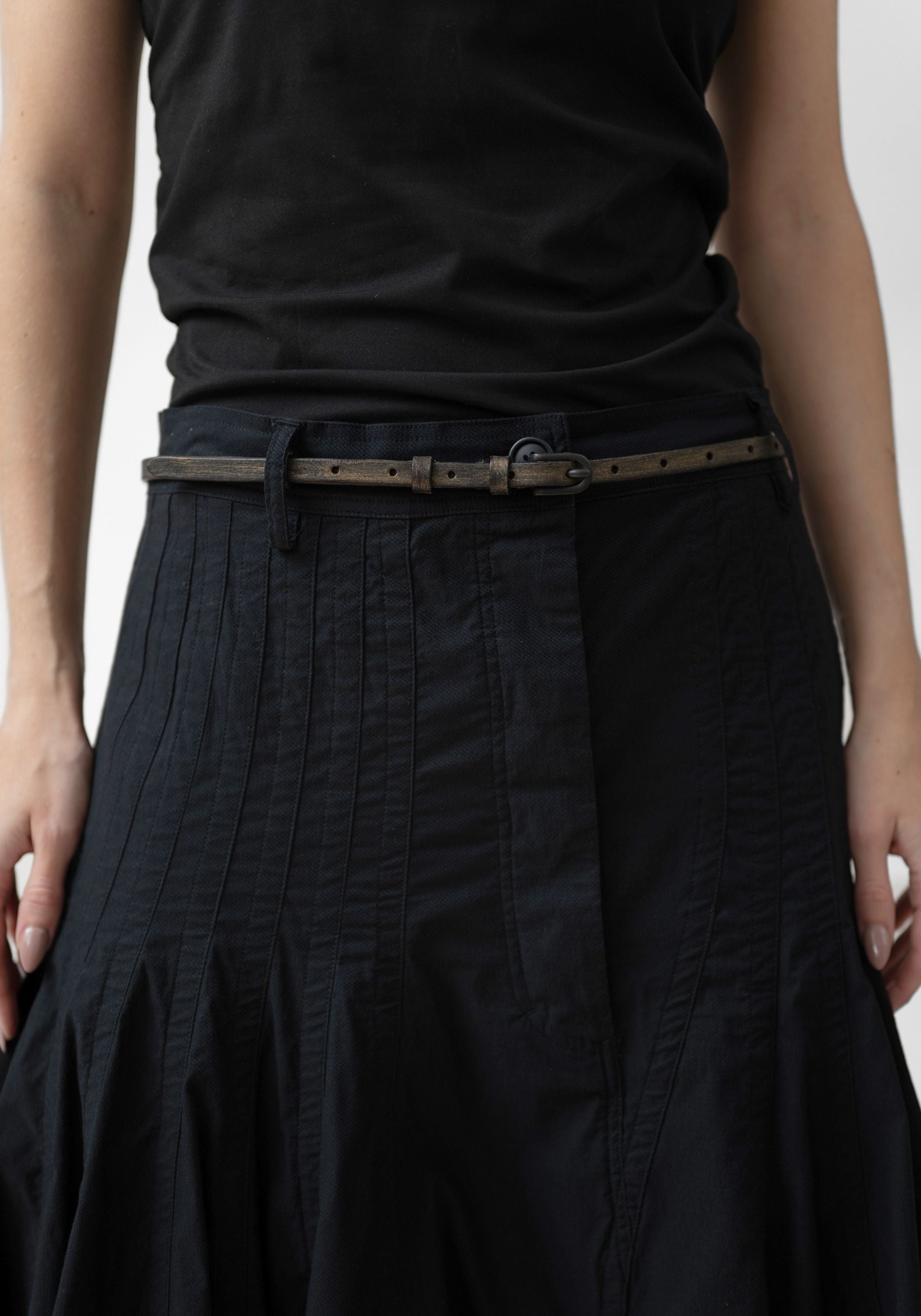 Thin Leather Belt