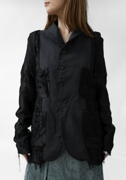 Uriel Reversible Antique Silk And Wool Blazer