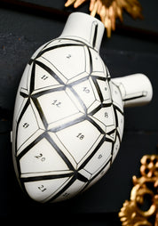'Reticulum' Porcelain Anatomical Heart Wall Vase - December Thieves