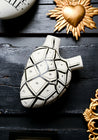 'Reticulum' Porcelain Anatomical Heart Wall Vase - December Thieves
