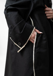 Oversized Contrast Trim Lightweight Jacket - December Thieves