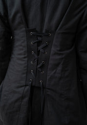 Deconstructed Corset Zip Front Blazer Jacket - December Thieves
