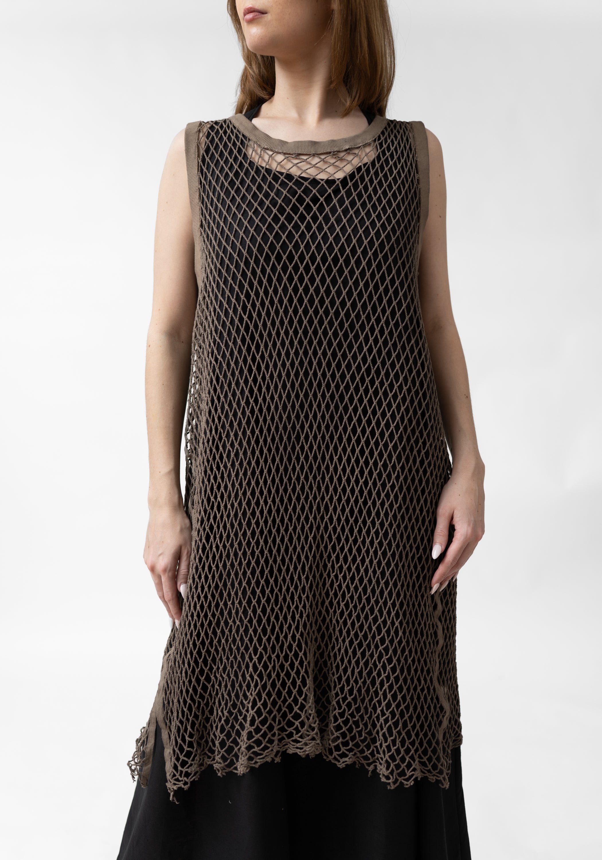 Spine Patch Mesh Tunic - December Thieves