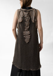Spine Patch Mesh Tunic - December Thieves