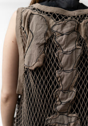 Spine Patch Mesh Tunic - December Thieves