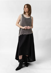 Asymmetric Open Mesh Tank - December Thieves