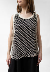 Asymmetric Open Mesh Tank - December Thieves